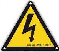 Sinal quadro eletrico